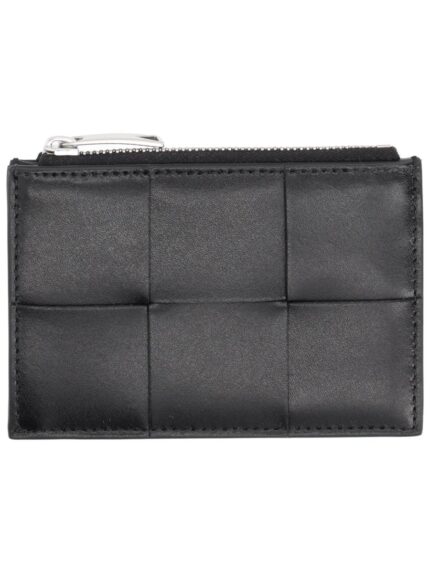 Bottega Veneta CARD HOLDER "CASSETTE" WITH ZIPPER