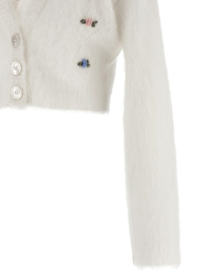 ALESSANDRA RICH 'Carded Mohair' Cardigan