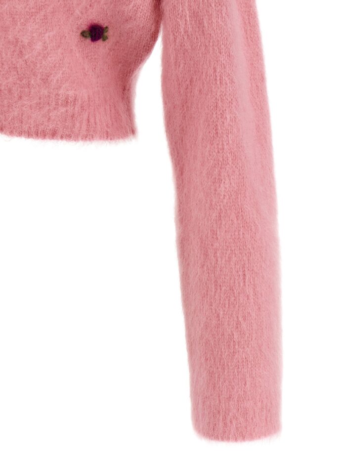 ALESSANDRA RICH 'Carded Mohair' Cardigan
