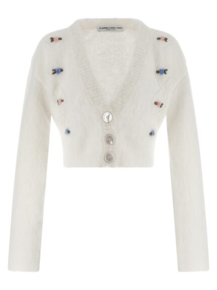 ALESSANDRA RICH 'Carded Mohair' Cardigan
