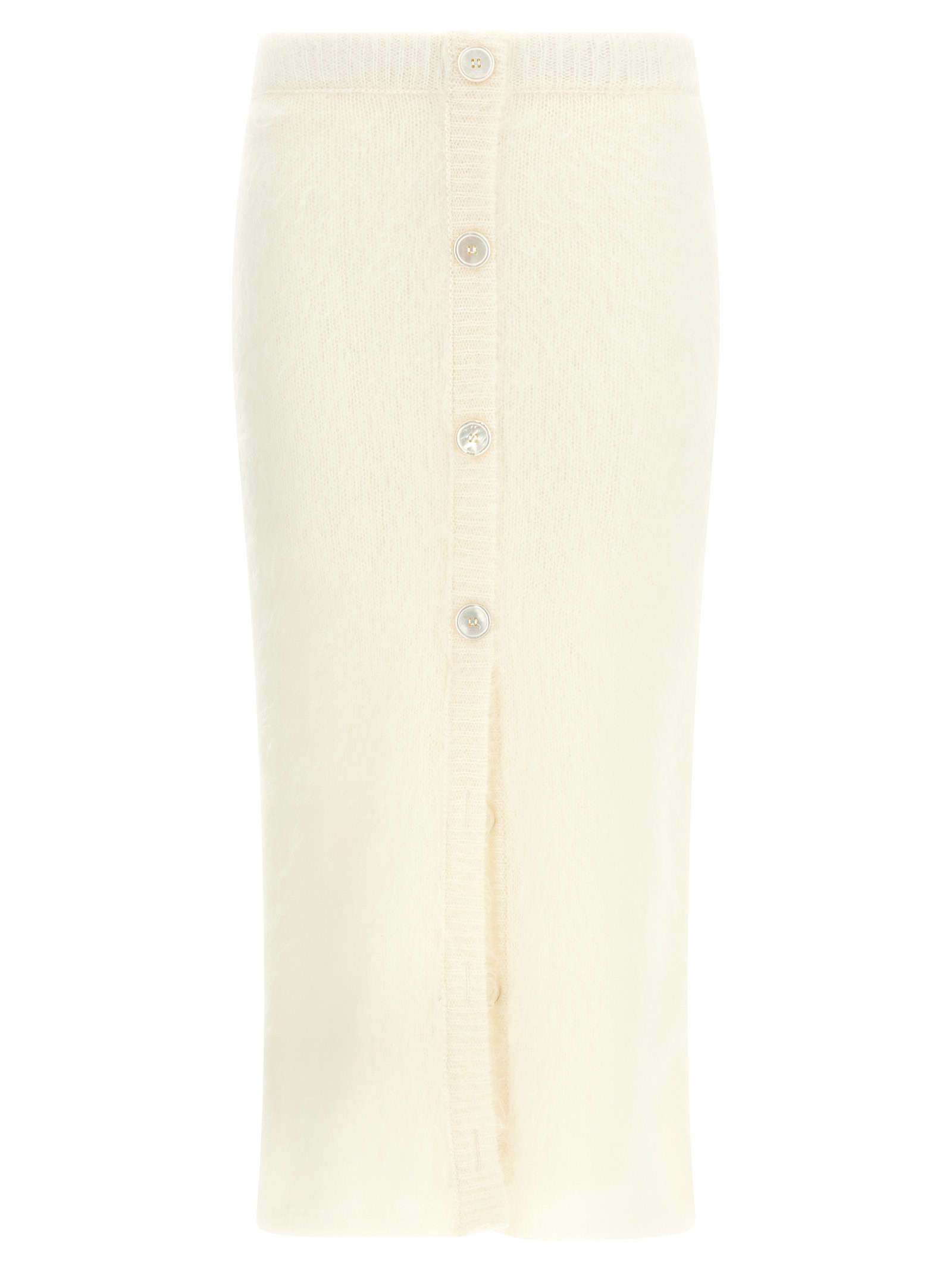 ALESSANDRA RICH 'Carded Mohair' Skirt