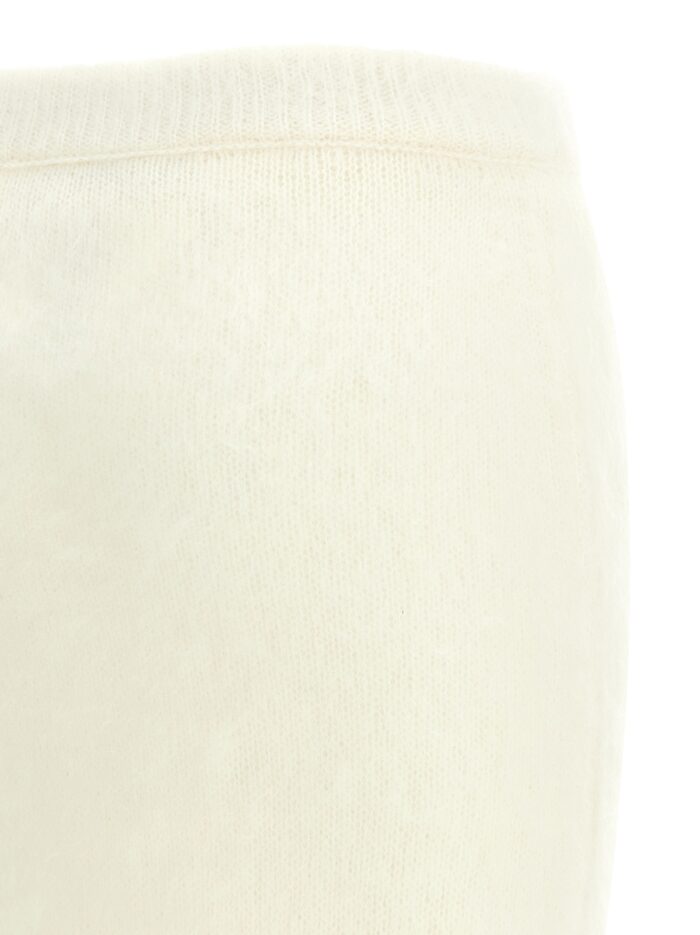 ALESSANDRA RICH 'Carded Mohair' Skirt