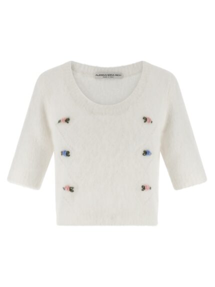 ALESSANDRA RICH 'Carded Mohair' Sweater