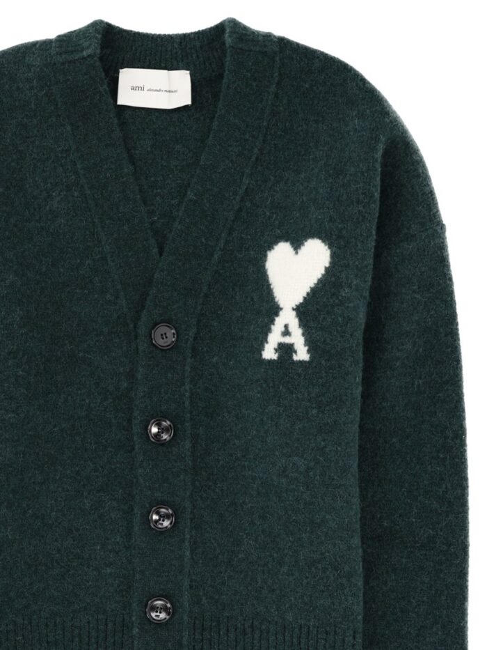 AMI PARIS Cardigan "Ami De Coeur"