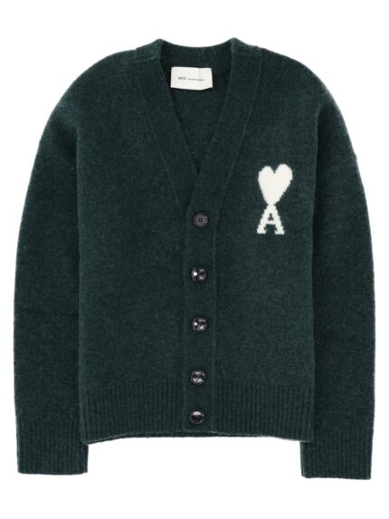 AMI PARIS Cardigan "Ami De Coeur"