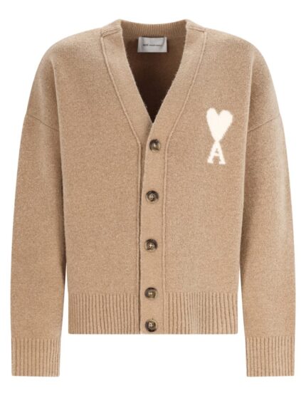 AMI PARIS Cardigan "Ami De Coeur"