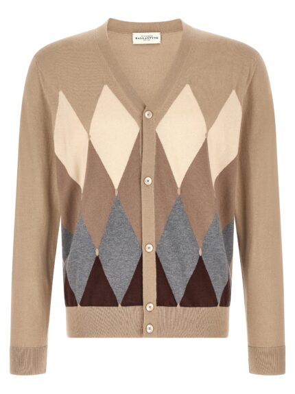 Ballantyne Cardigan Argyle
