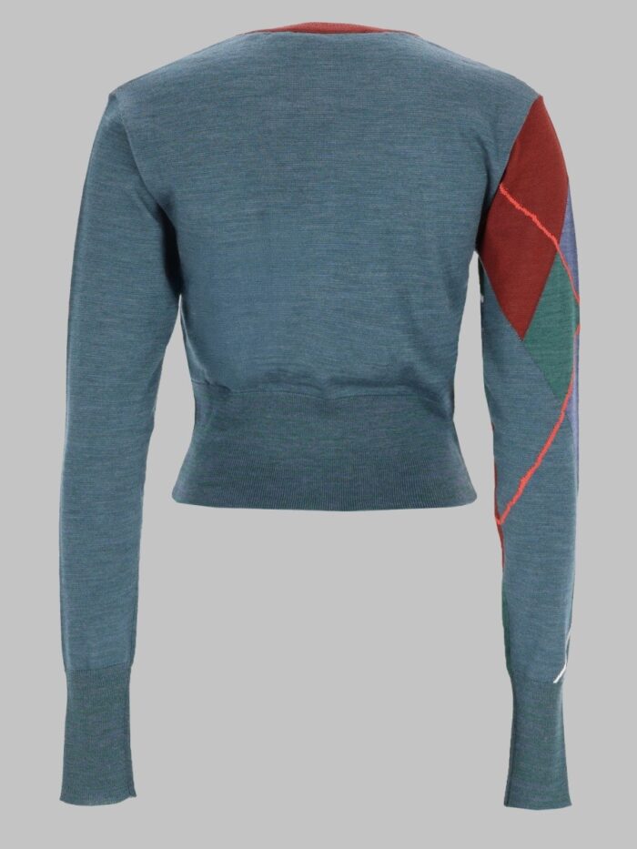 Vivienne Westwood CARDIGAN "ARGYLE" CROPPED