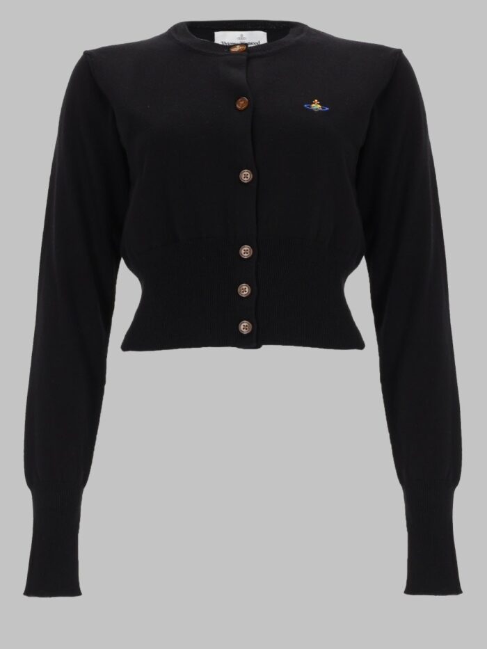 vivienne westwood cardigan "bea" cropped Vivienne Westwood CARDIGAN "BEA" CROPPED