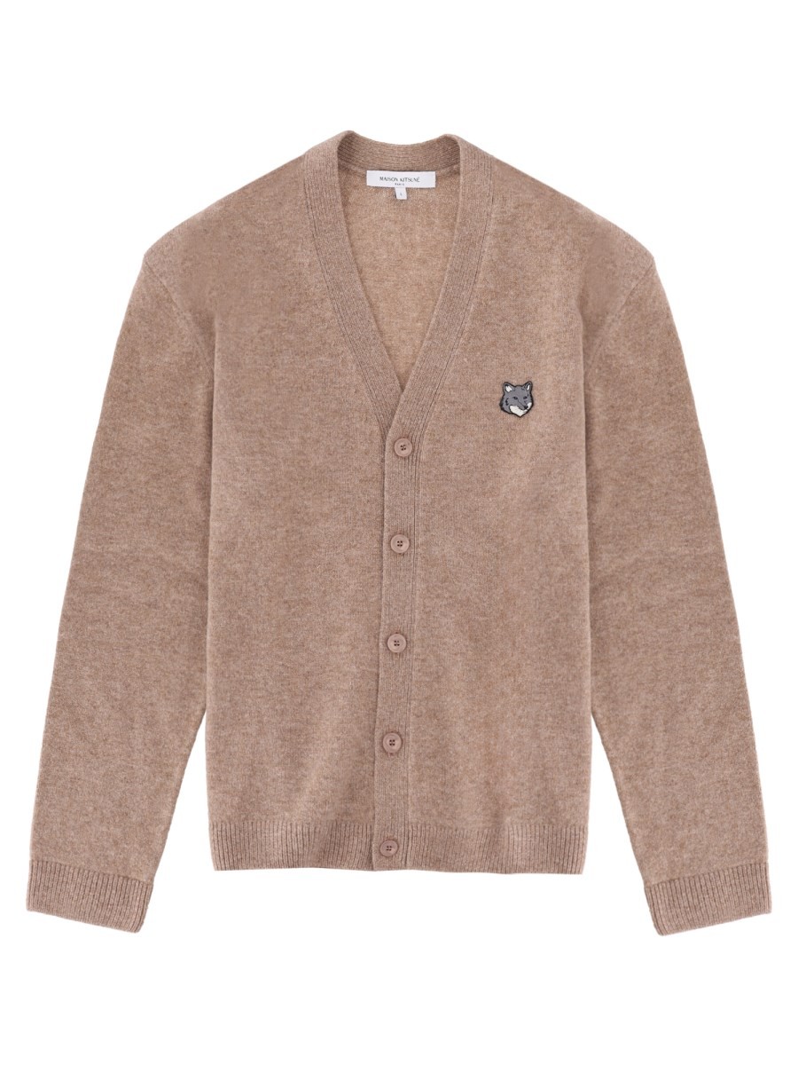 Maison Kitsune Cardigan "Fox Head"