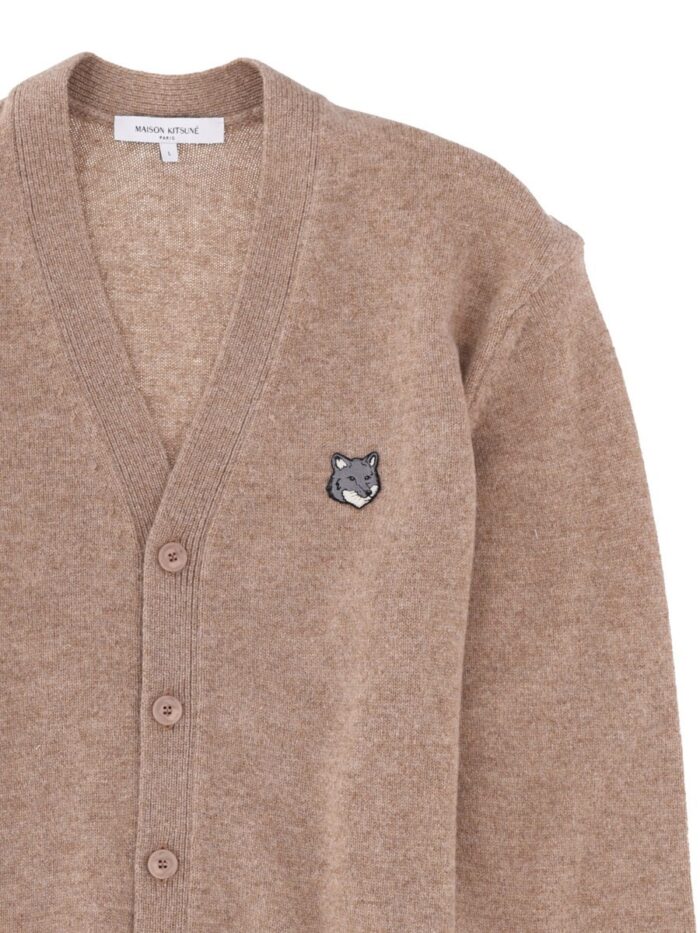 Maison Kitsune Cardigan "Fox Head"