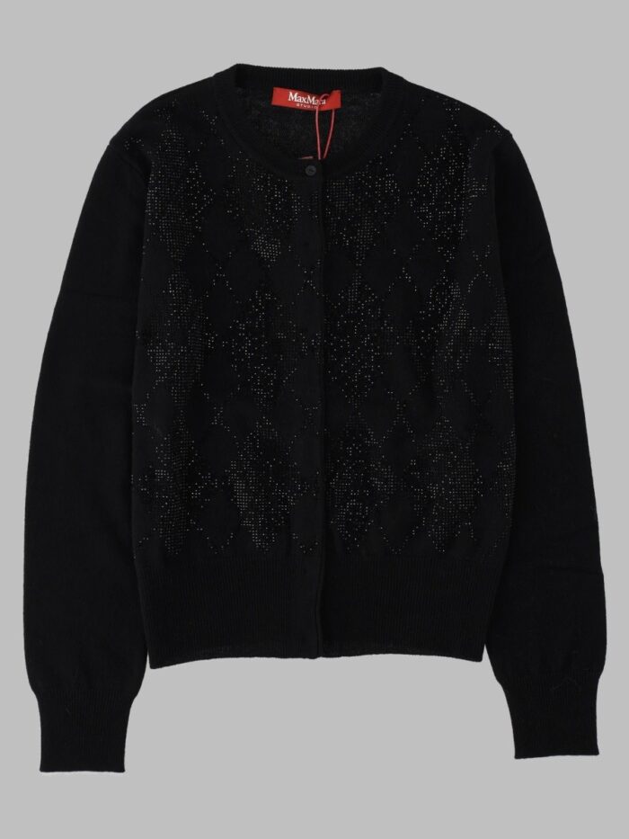 MAX MARA STUDIO Cardigan "Giovane" In Lana E Cashmere