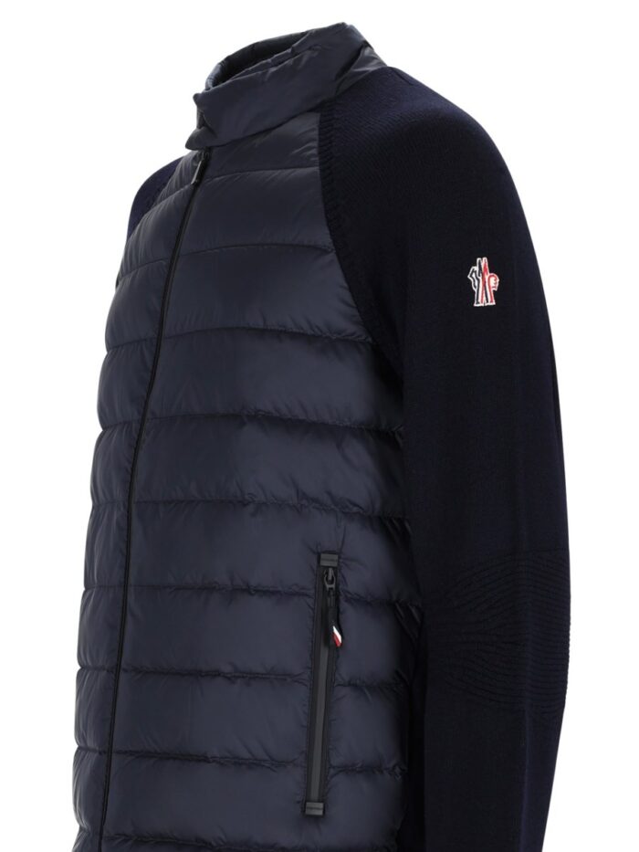 MONCLER GRENOBLE Cardigan Imbottito Con Zip