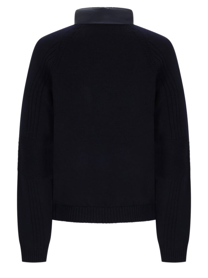 MONCLER GRENOBLE Cardigan Imbottito Con Zip