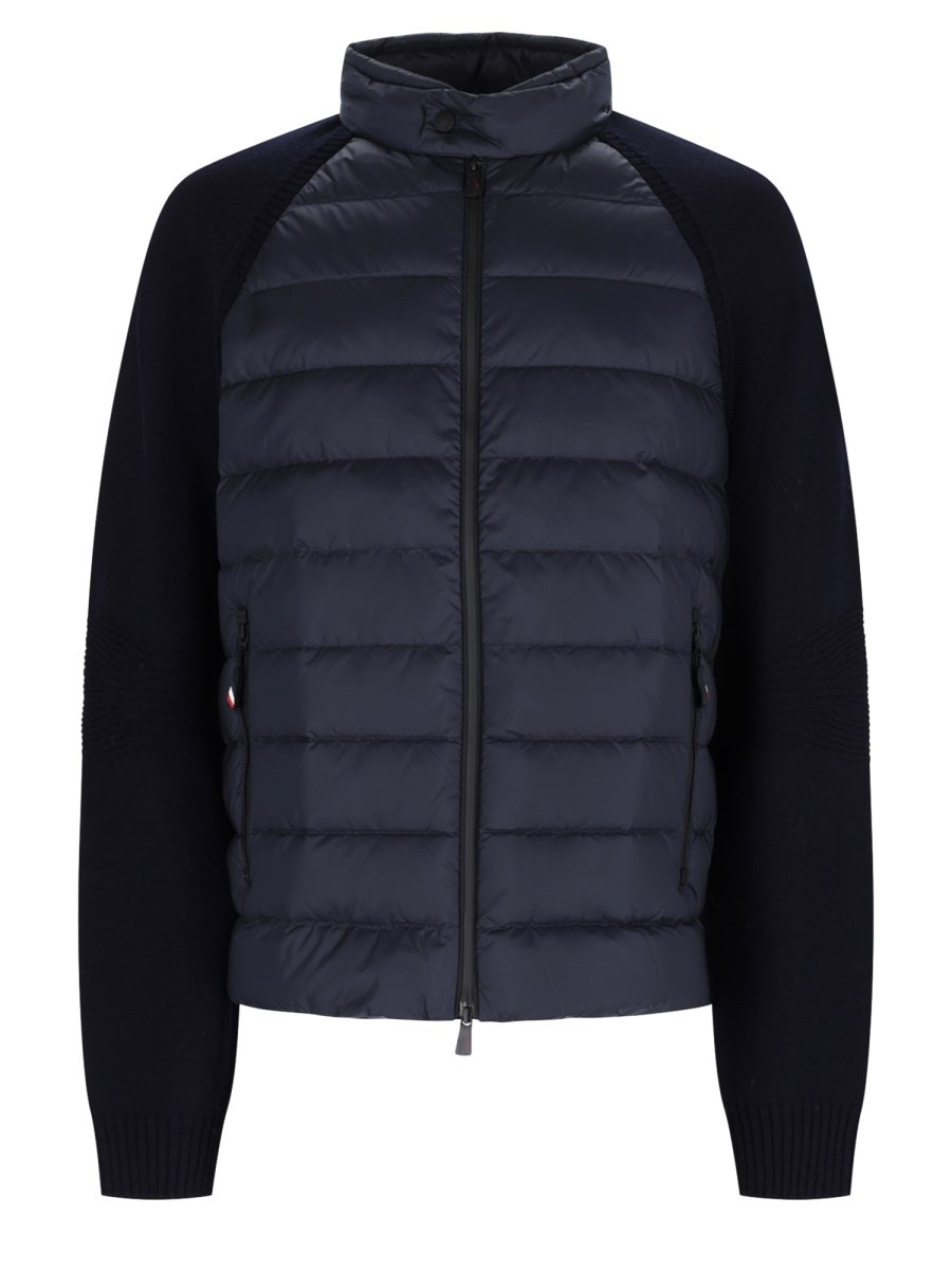 MONCLER GRENOBLE Cardigan Imbottito Con Zip