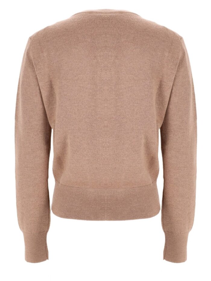 AMI PARIS Cardigan In Lana Con Logo