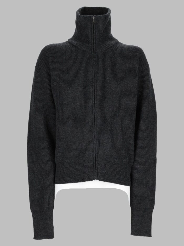 LEMAIRE Cardigan In Lana Con Zip
