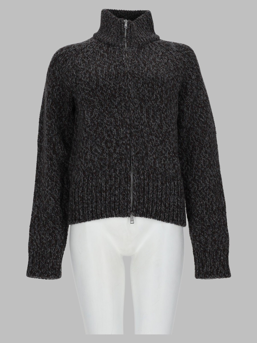 Our Legacy Cardigan In Lana Con Zip