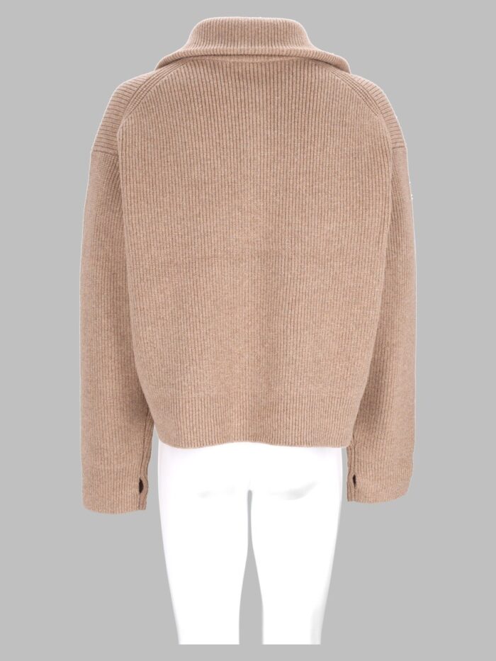 STUDIO NICHOLSON Cardigan In Lana Con Zip