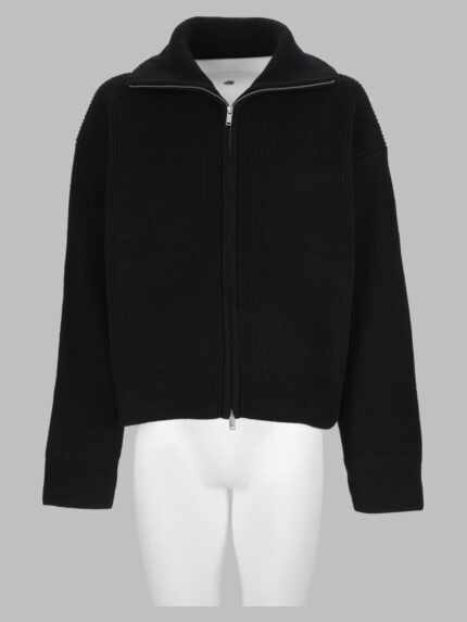 STUDIO NICHOLSON Cardigan In Lana Con Zip