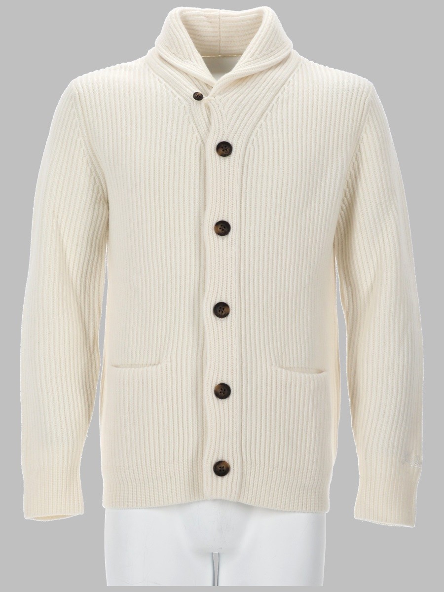 MC2 SAINT BARTH CARDIGAN IN LANA