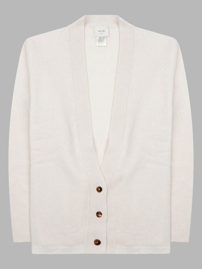 alysi cardigan in lana merino e cashmere ALYSI Cardigan In Lana Merino E Cashmere