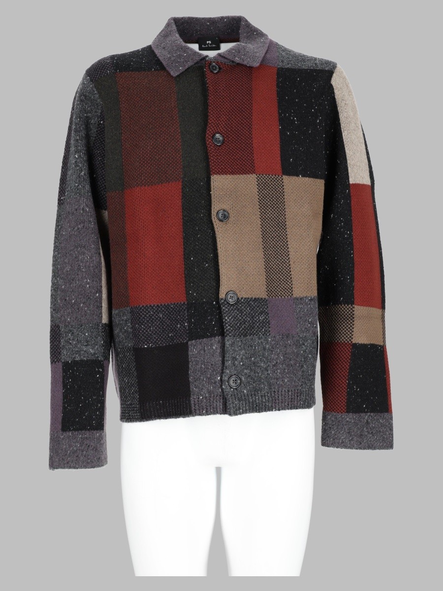 PS BY PAUL SMITH Cardigan In Lana Misto Cotone