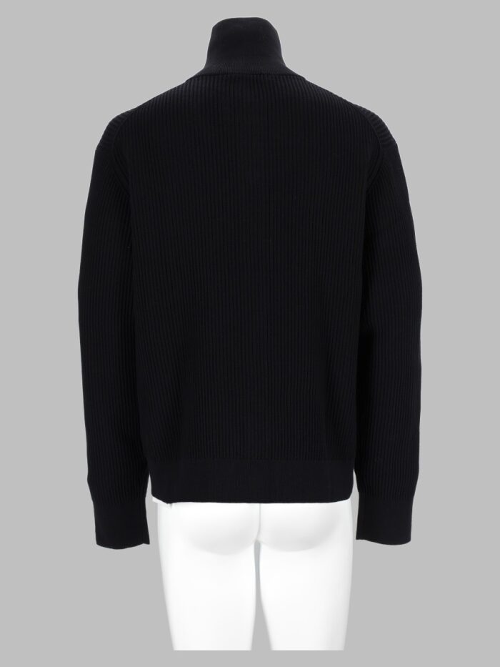 STUDIO NICHOLSON Cardigan In Maglia Di Cotone A Coste