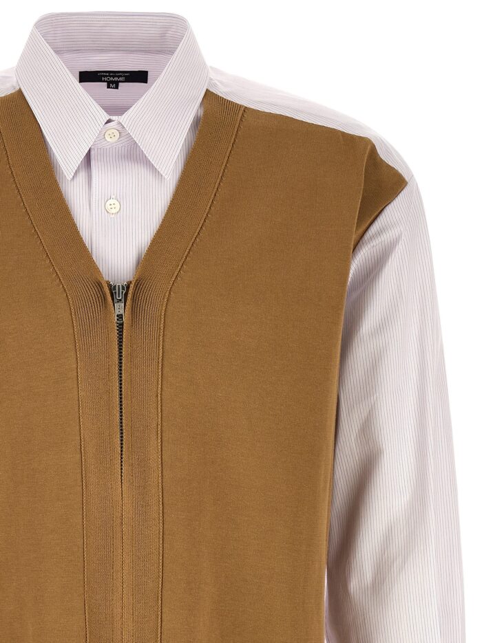 COMME DES GAR?ONS HOMME Cardigan Insert Shirt