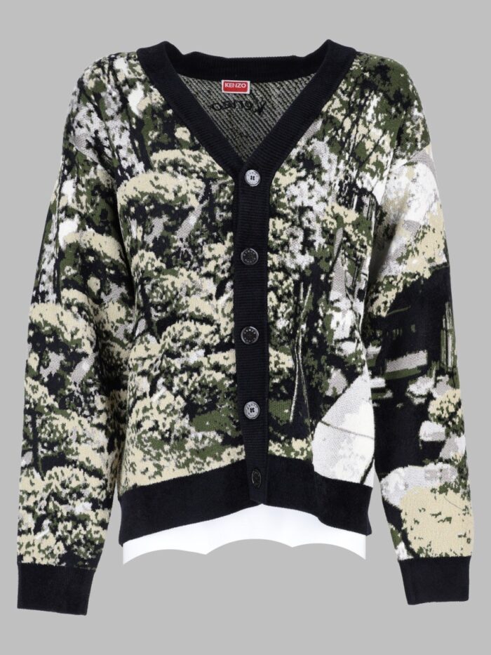 cardigan "kenzo japanese garden" Cardigan "Kenzo Japanese Garden"
