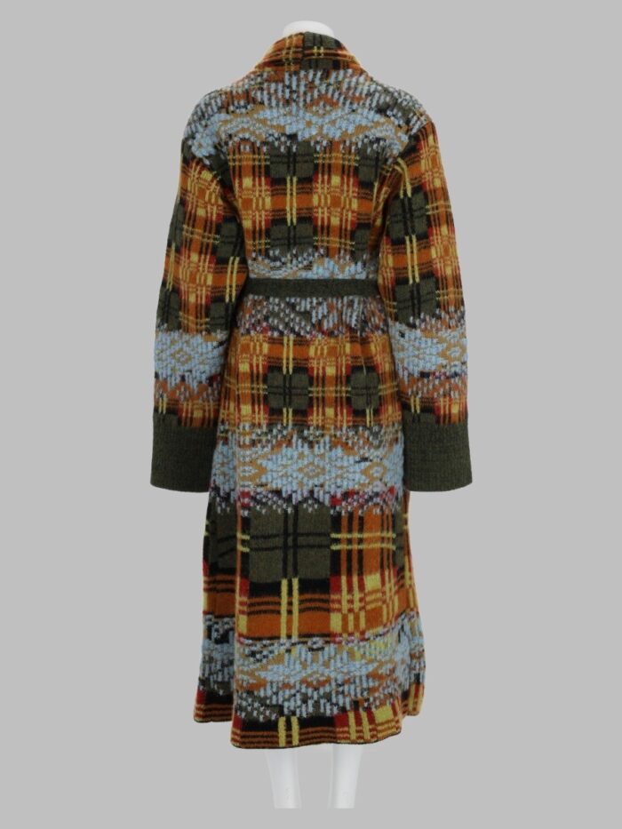 Dries Van Noten Cardigan Lungo In Cashmere E Lana