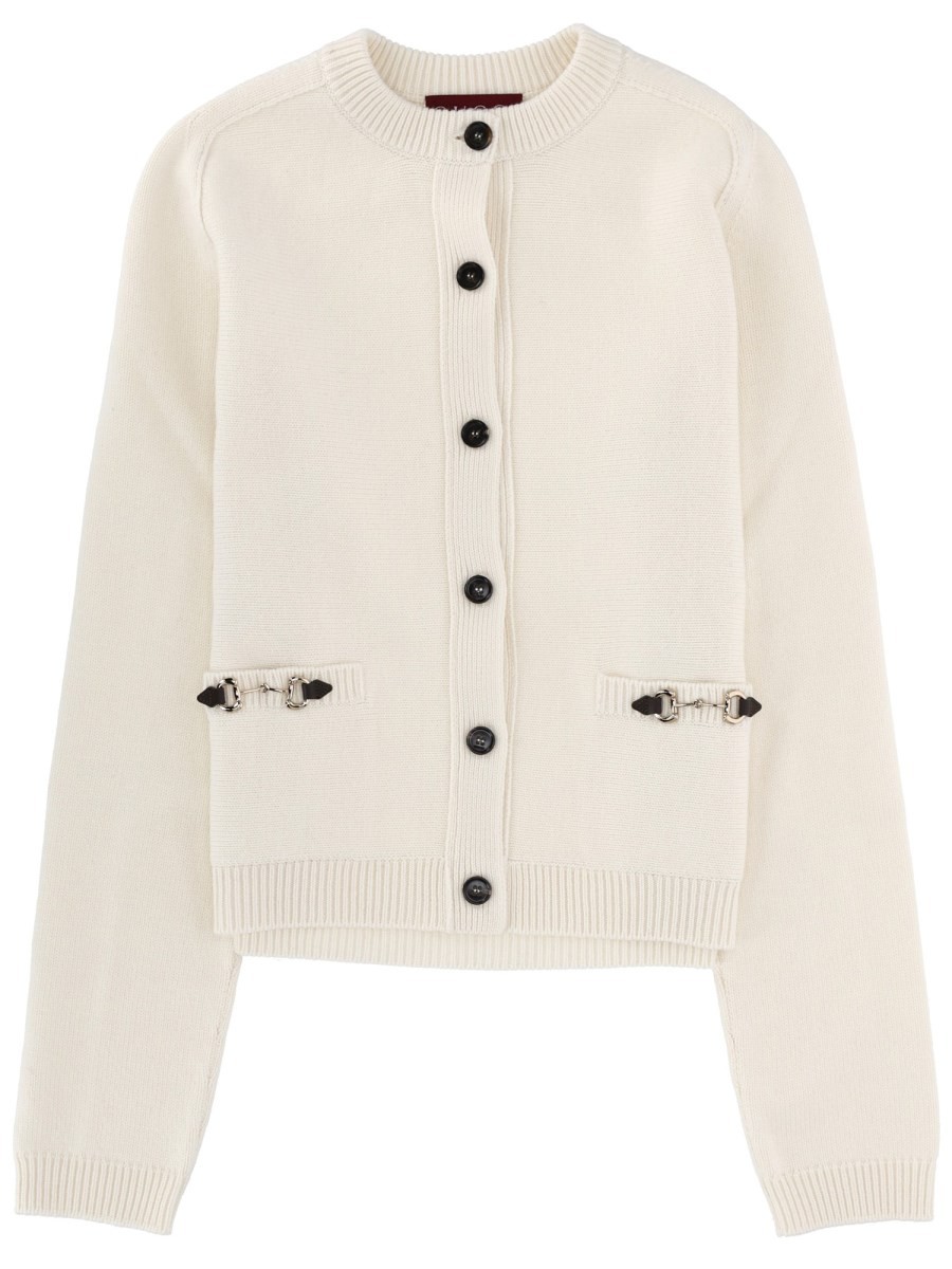 Gucci CARDIGAN WITH CLAMP