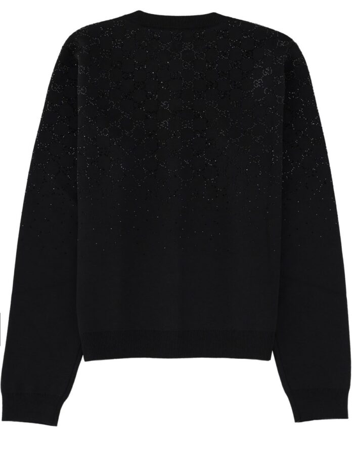 Gucci CARDIGAN WITH CRYSTALS