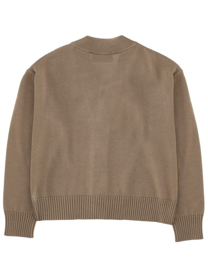 AMI PARIS CARDIGAN WITH LOGO