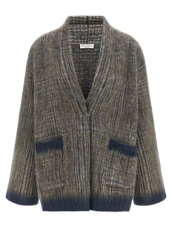 Brunello Cucinelli Cardigan With Scarf