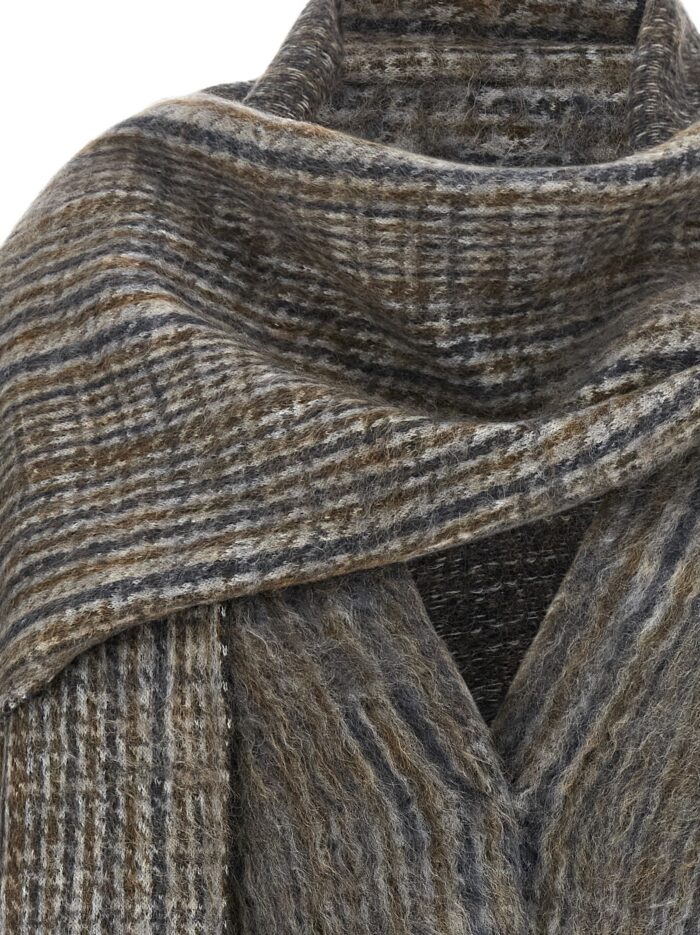 Brunello Cucinelli Cardigan With Scarf