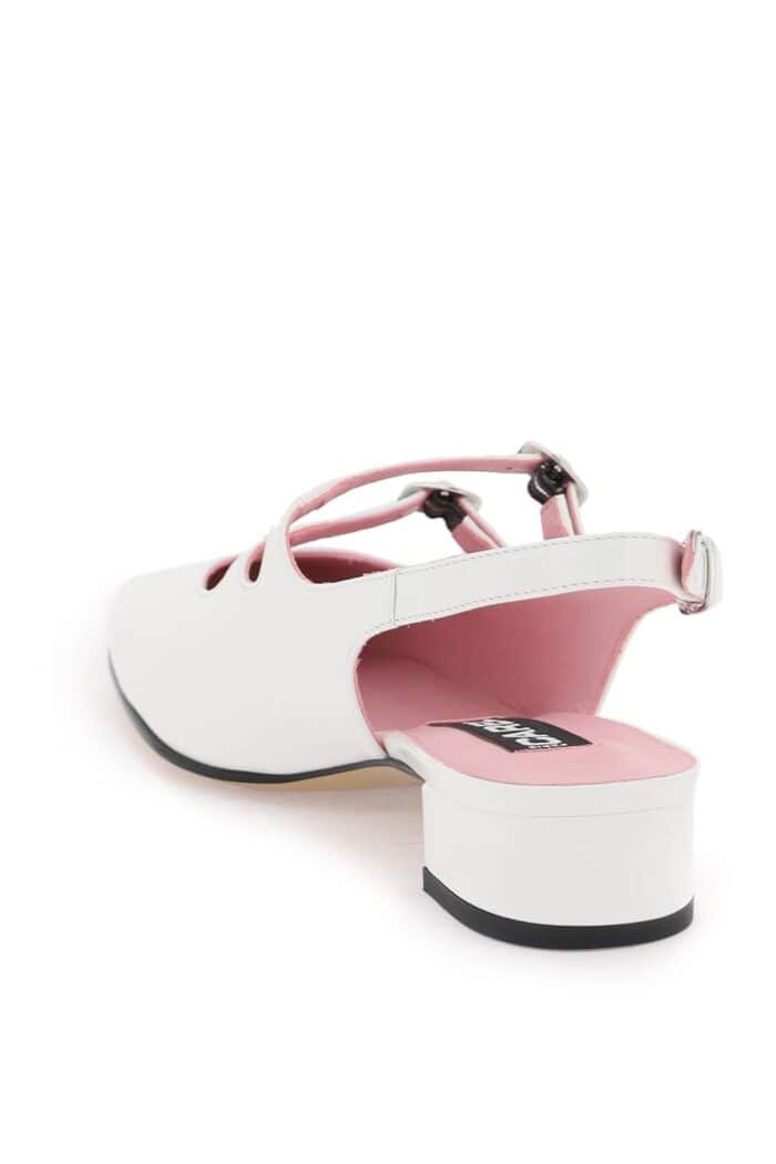 CAREL Patent Leather Pche Slingback Mary Jane