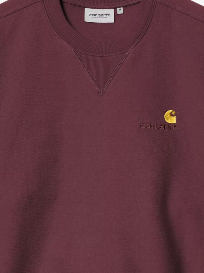 Carhartt Wip American Script Cotton Sweatshirt