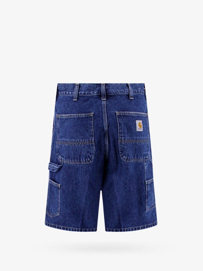 Carhartt Wip Blue Denim Bermuda Shorts