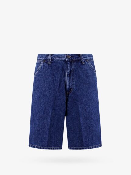 Carhartt Wip Blue Denim Bermuda Shorts