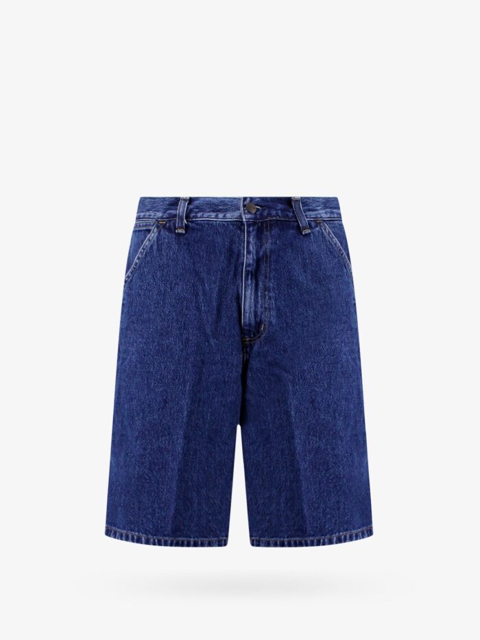 Carhartt Wip Blue Denim Bermuda Shorts