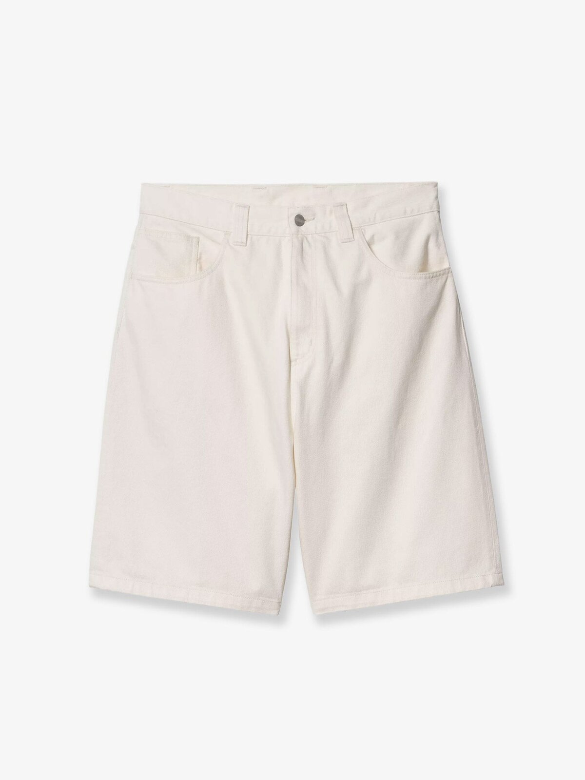 Carhartt Wip Brandon White Denim Bermuda Shorts