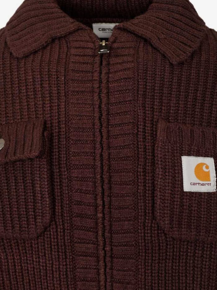 Carhartt Wip Chore Knit Acrylic Blend Cardigan