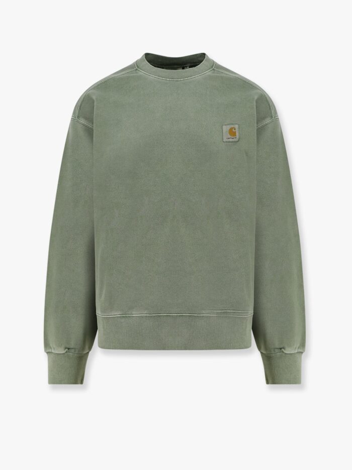 Carhartt Wip Cotton Sweatshirt With Washed Out Effect