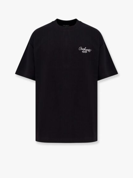 Carhartt Wip Cotton T-shirt With Logo Embroidery