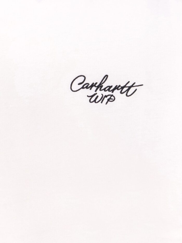 Carhartt Wip Cotton T-shirt With Logo Embroidery
