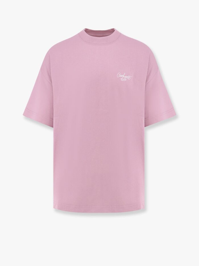 Carhartt Wip Cotton T-shirt With Logo Embroidery