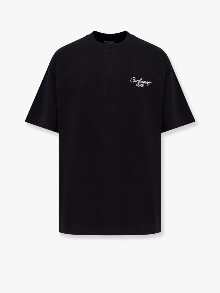 Carhartt Wip Cotton T-shirt With Logo Embroidery