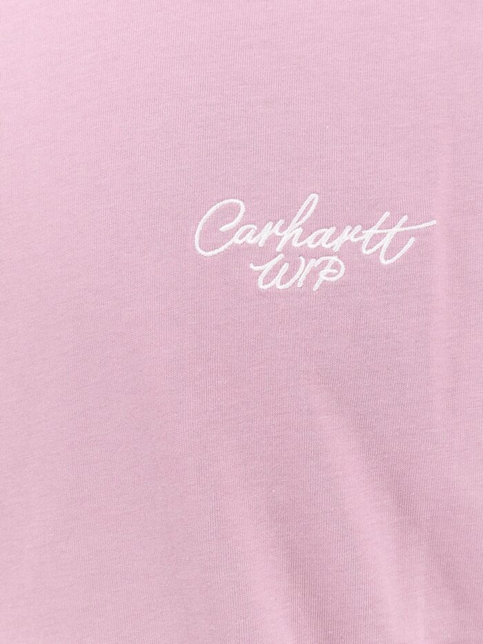 Carhartt Wip Cotton T-shirt With Logo Embroidery
