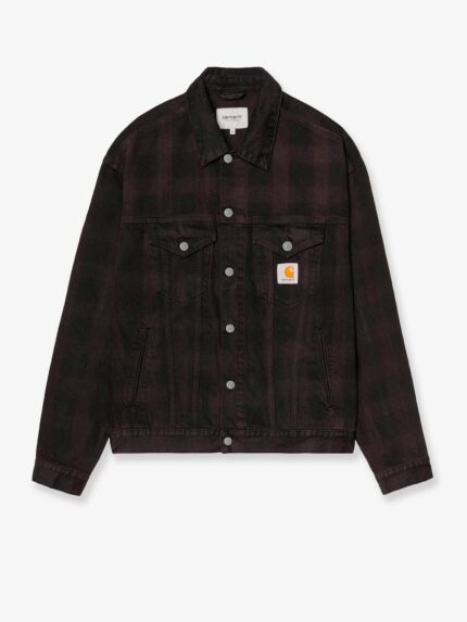 Carhartt Wip Everson Denim Jacket With Front Logo